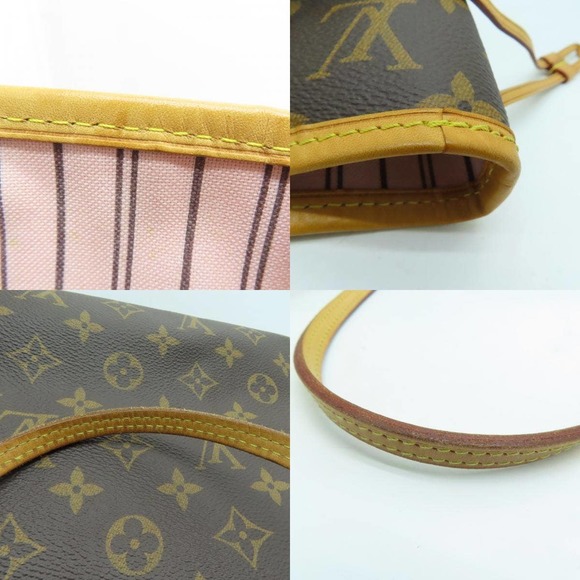 💎✨Rose Ballerine Interior✨💎Louis Vuitton LV Neverfull MM Shoulder tote - Picture 14 of 15